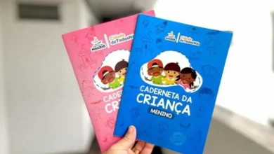 Caderno de Vacina para Bebês